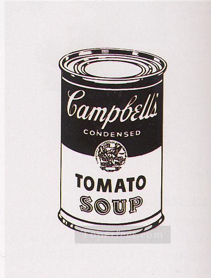 キャンベルスープ缶トマト レトロスペクティブシリーズ POPアーティスト油絵